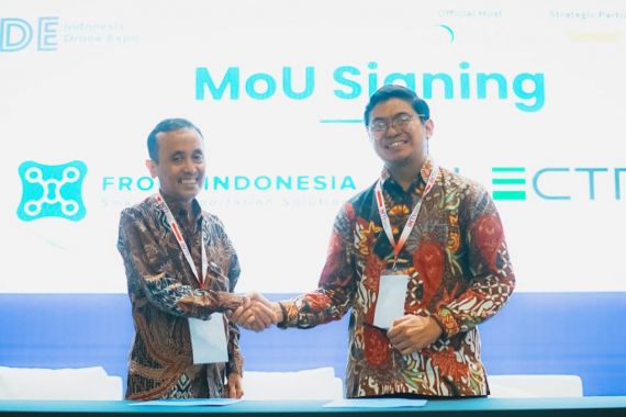 Kolaborasi strategis Frogs Indonesia dengan baterai drone Matador Lectro buatan dalam negeri