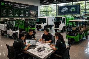 kendaraan listrik custom dari Matador Lectro untuk kebutuhan industri dan operasional bisnis